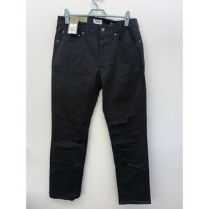 Goodfellow‎ Men's 5 Pocket Pants 32x32 Ebony Black Slim Stretch Comfort